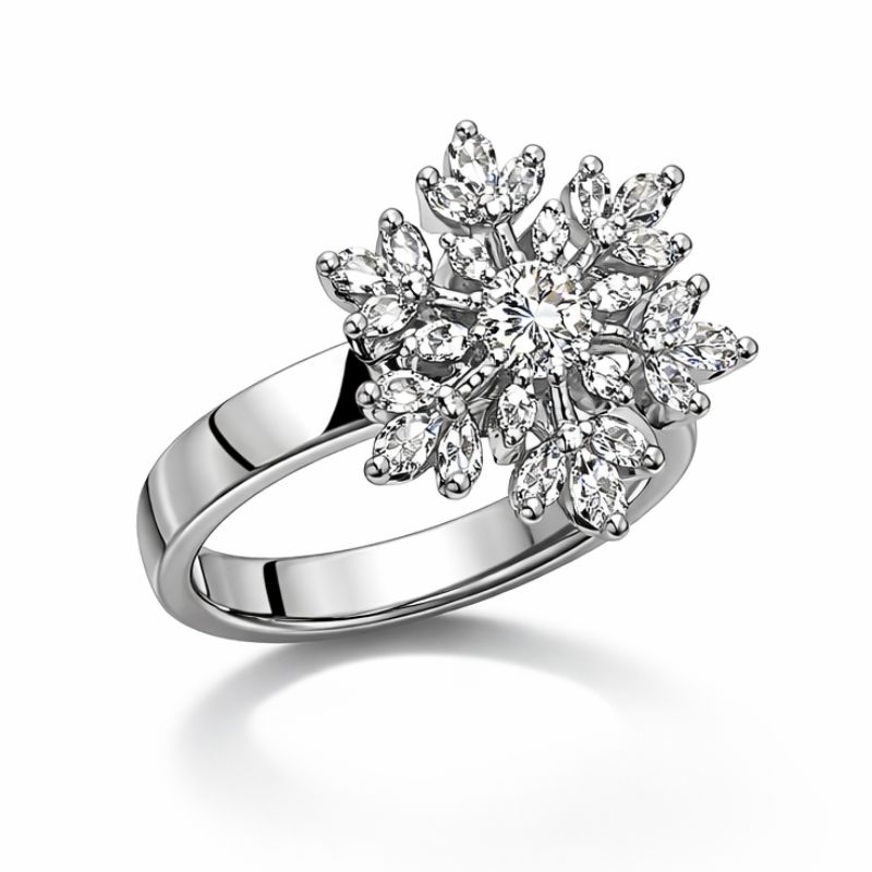 Snowflake Ring